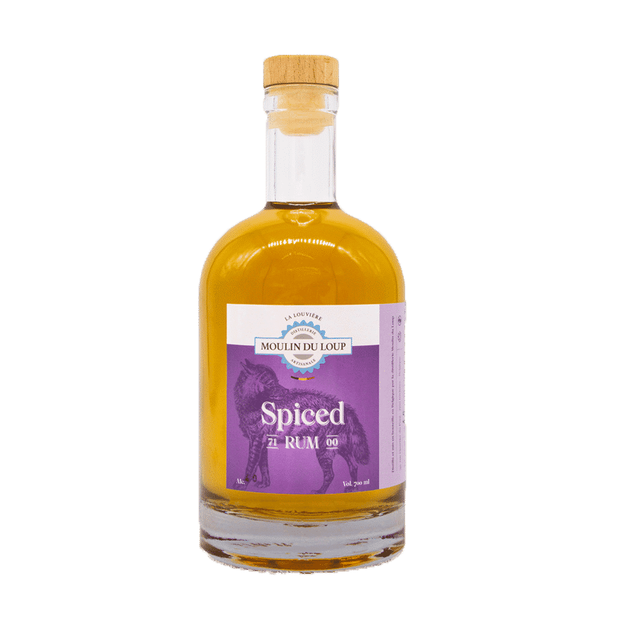 Rhum Brun Épicé Moulin du Loup