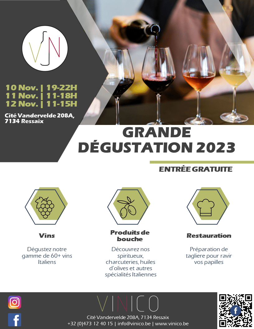 Grande Dégustation Vinico 2023